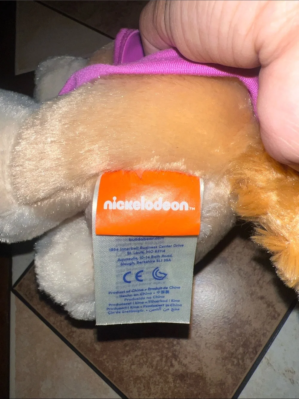Nickelodeon soft plush